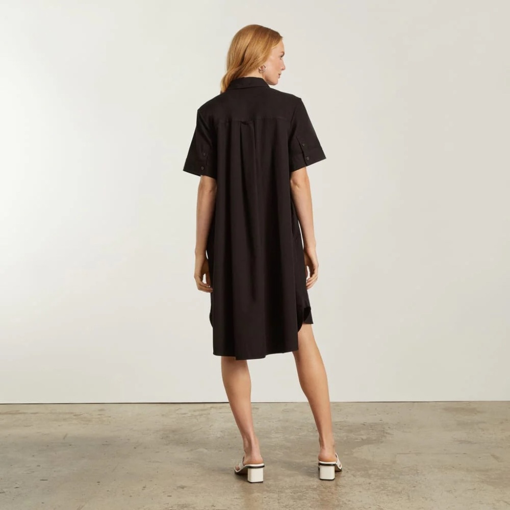 Everlane Day Tripper Dress - Black XXS - Picture 3 of 10